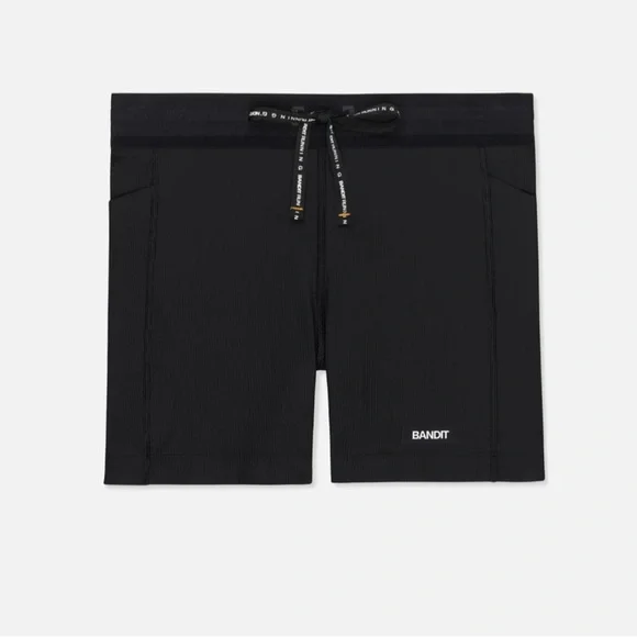 Bandit 5" cadence Women's black Compression running Shorts - Picture 4 of 10